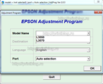 Adjustment program EPSON L3050, L3070 (сброс памперса) - irongamers.ru