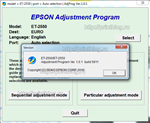 Adjustment program Epson ET-2500, ET-2550 Сброс памперc