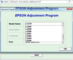Adjustment program Epson L1218, L1258, L1259, L3218 ...