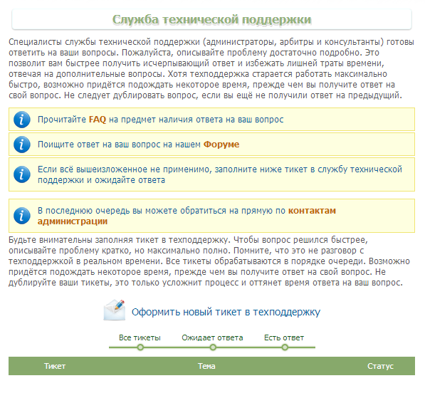Тех.поддержка для сеоедит
