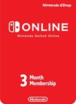 Nintendo Switch Online - 3 Month Subscription USA