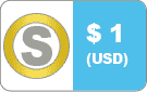 Ваучер Skype на 1 USD