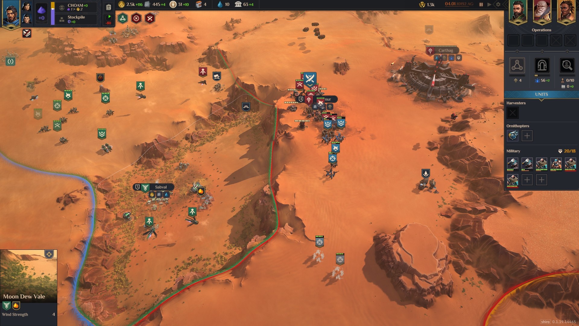 Скриншот Dune: Spice Wars (RU) * STEAM