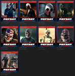 Set PAYDAY: The Heist Trading Cards