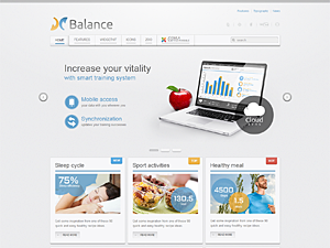 Шаблон Balance