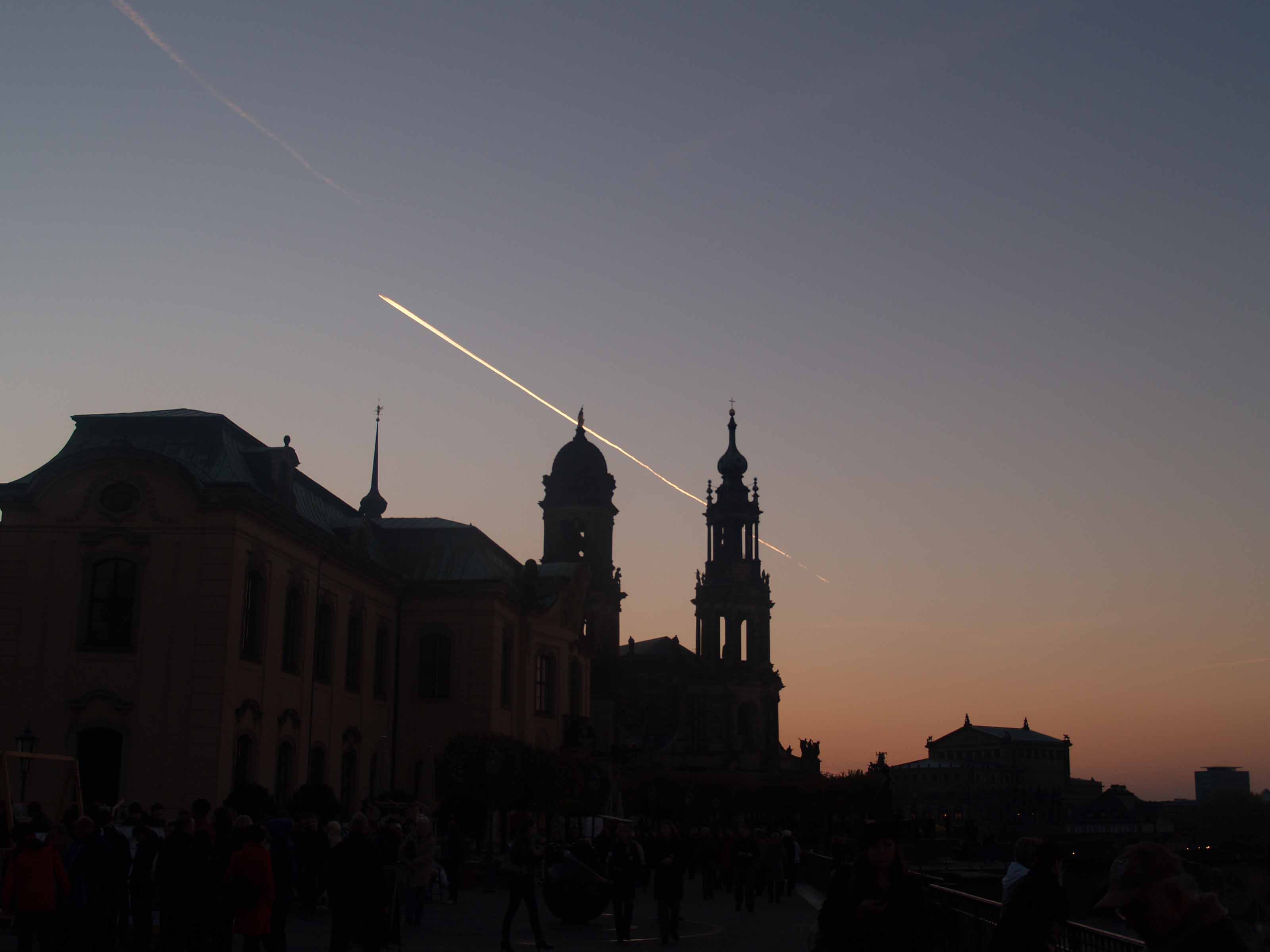 Вечерний Дрезден