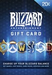 Blizzard Gift Card 20 EUR Battle.net ЕВРОПА