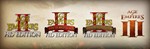 Age of Empires Legacy Bundle (II+III+DLC)(Steam RU/CIS)