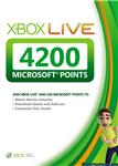 Xbox Live - 4200 MS Points (EUR,RUS) - Скан + Подарок