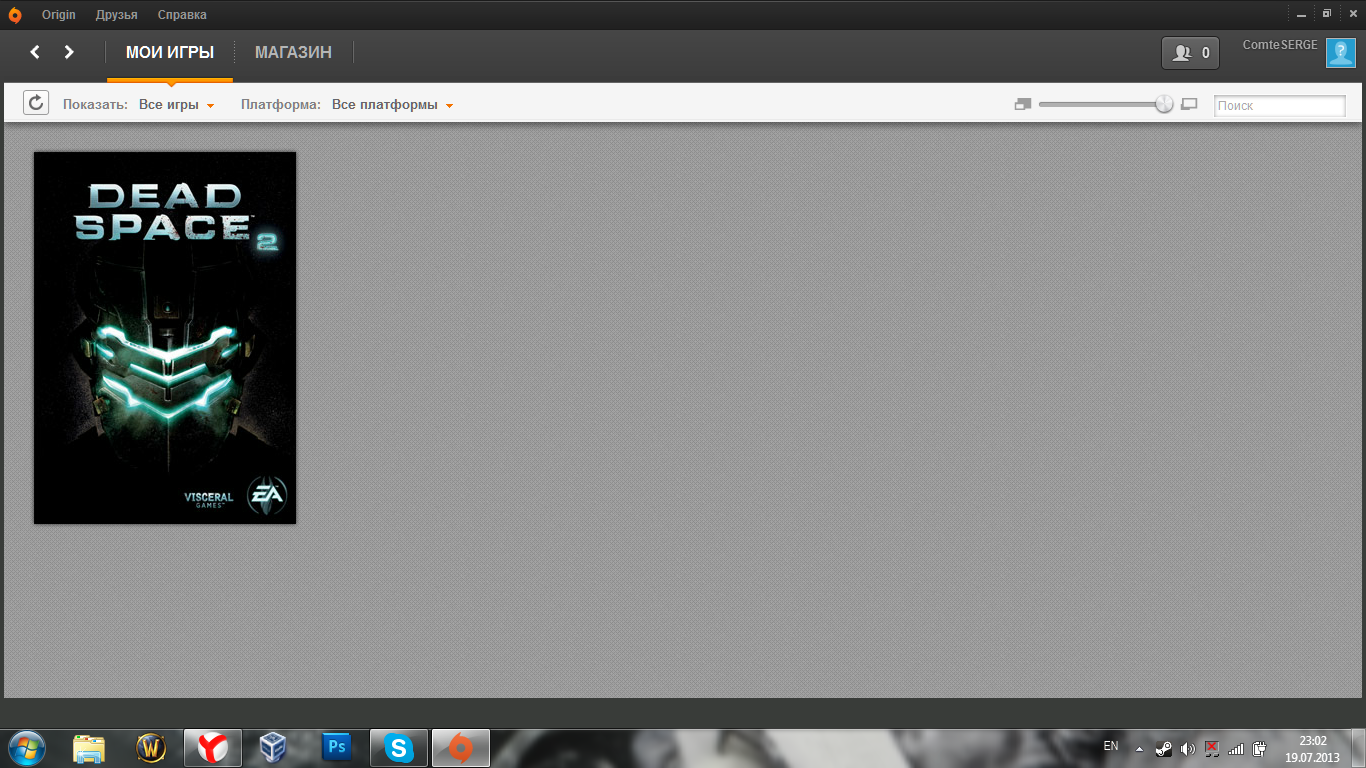 Аккаунт Origin с игрой ´´Dead Space 2"
