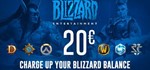 Blizzard Gift Card 20 EUR (Battle.net) EU