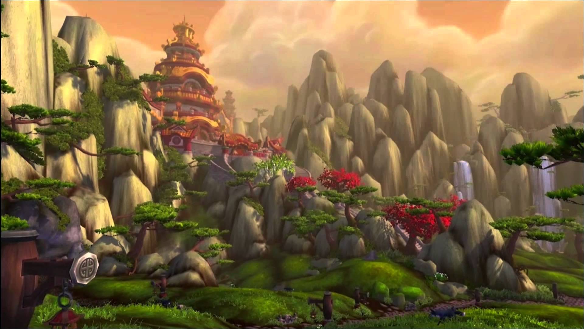 Нефритовый лес World of Warcraft рисунок игра скачать