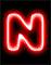 Animated neon letters, height 60 and 30 pixels - irongamers.ru