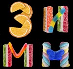 Decorative letters from gummy candies - irongamers.ru
