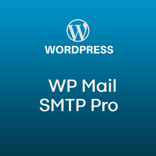 Wp mail smtp. SMTP logo.