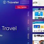 Traveler [3.1.1] - Русификация премиум темы 🔥💜