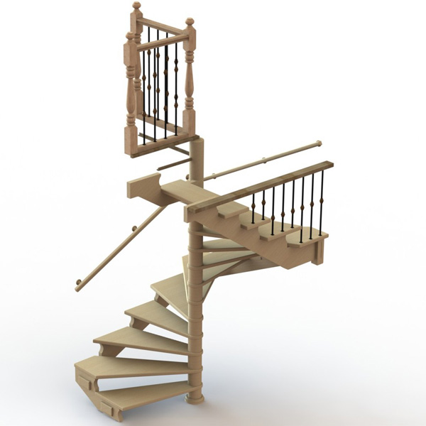 Лестница 003 (Каталог 3D-Уроки по SolidWorks)