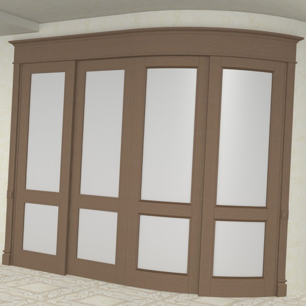 Дверной блок 008 (Каталог 3D-Уроки по SolidWorks)