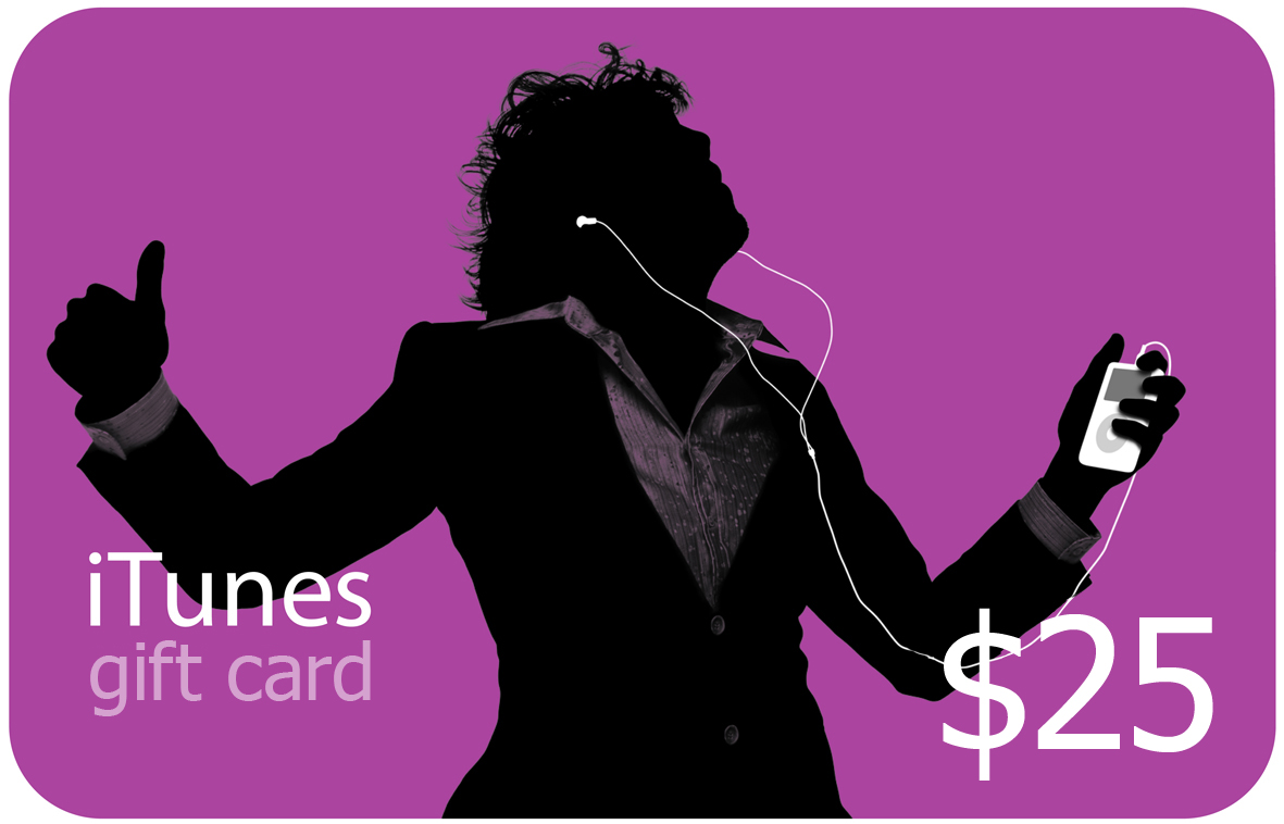 25 карта iTunes Gift Card для американского iTunes 25$