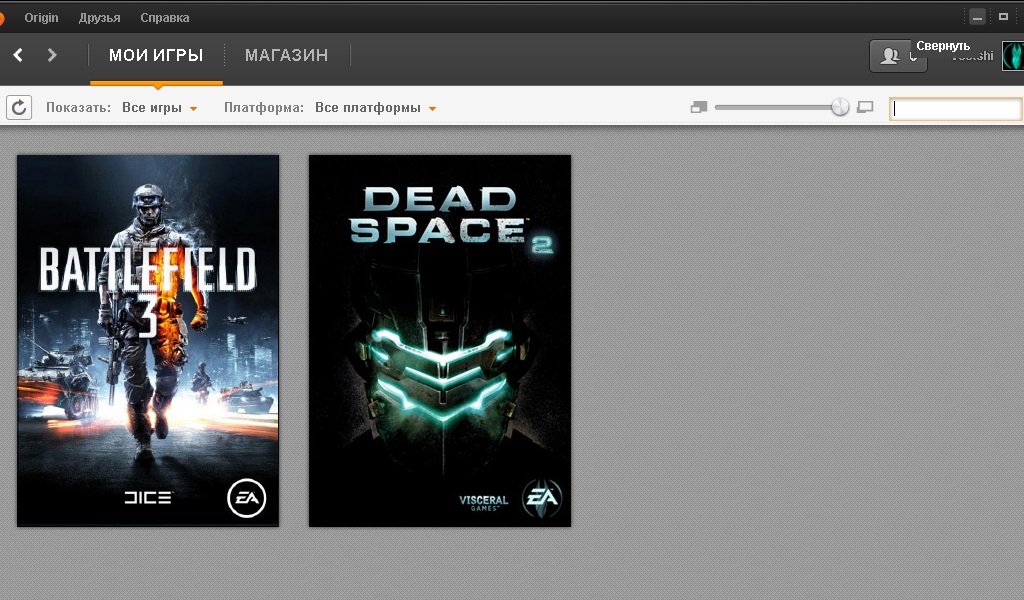 Origin Аккаунт Battlefield 3 and Dead Space 2