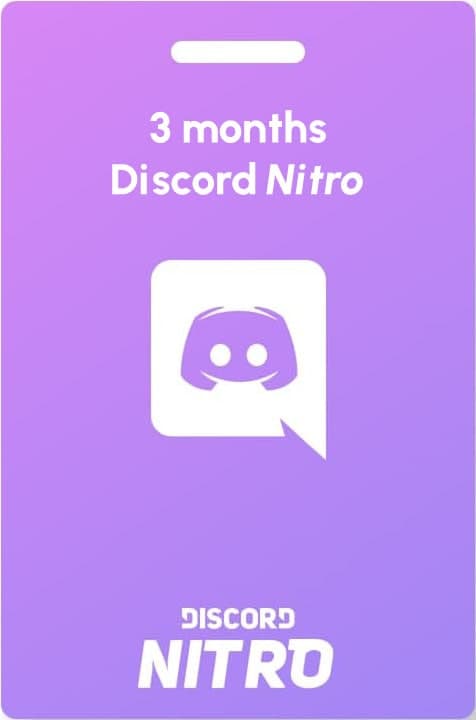 Discord Nitro [3 months+2 boosts][Region Free] ✅