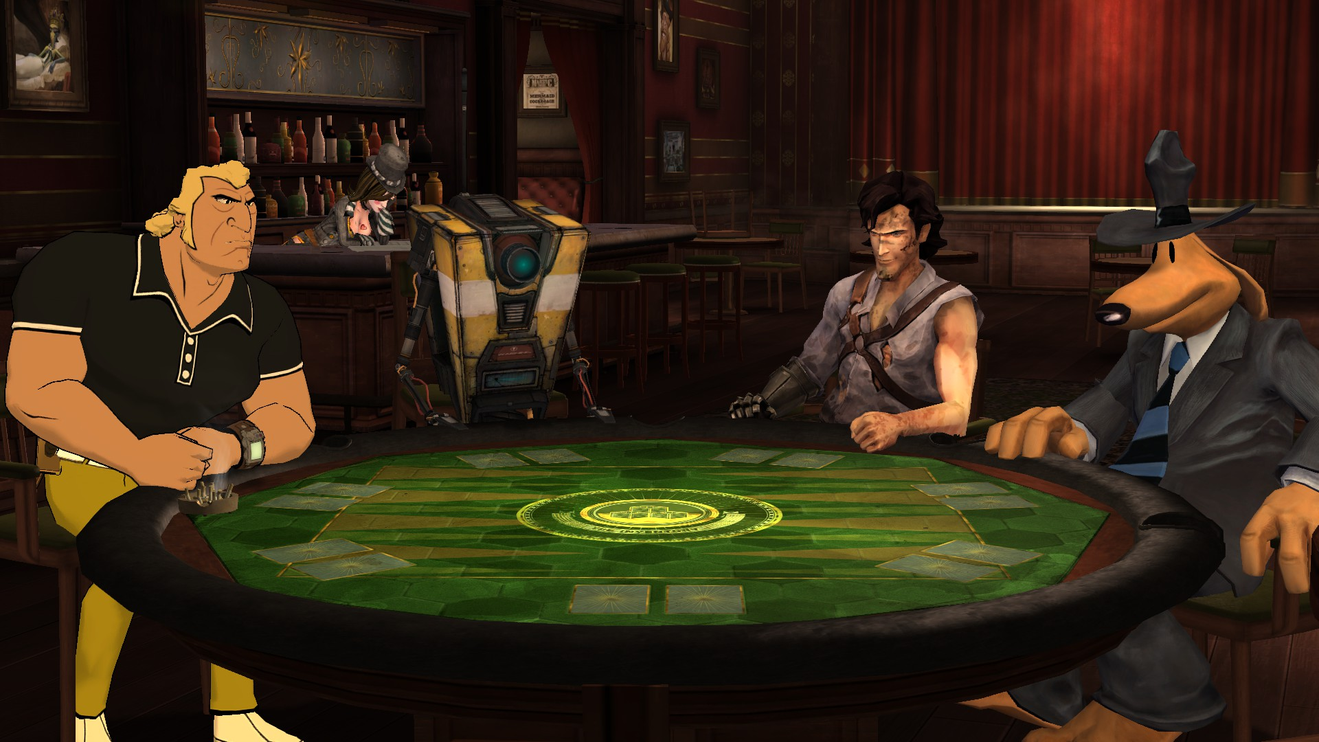 Poker Night 2. Poker Night игра. Telltale Покер. Брок Самсон Poker Night.