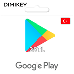✅ Google Play 25 TL ТУРЦИЯ [Код пополнения]