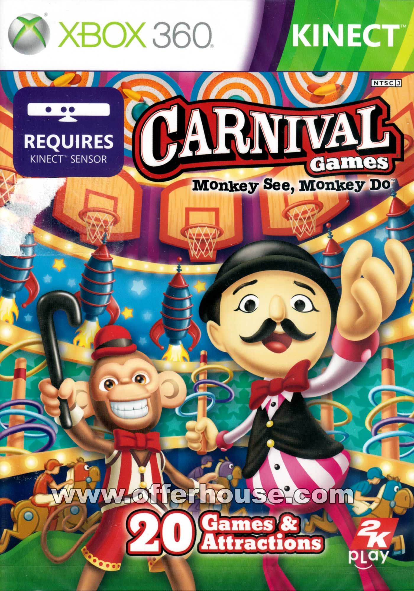 Игра Carnival Games in Action для Xbox с Kinect