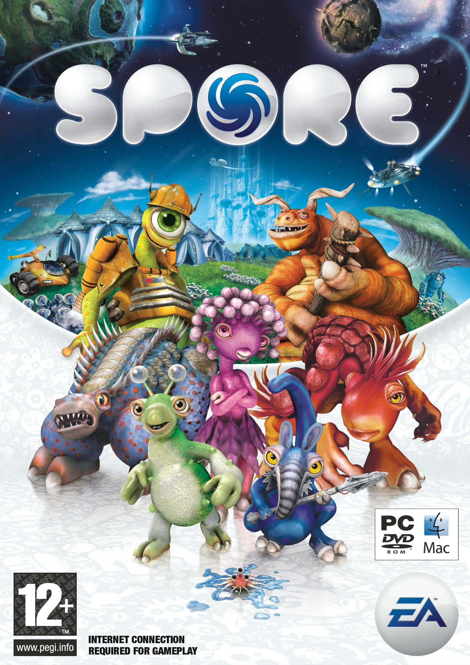 Аккаунт Origin с Spore + 2 DLC