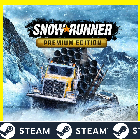 ⭐️ SnowRunner Premium Edition + DLC - STEAM (GLOBAL)