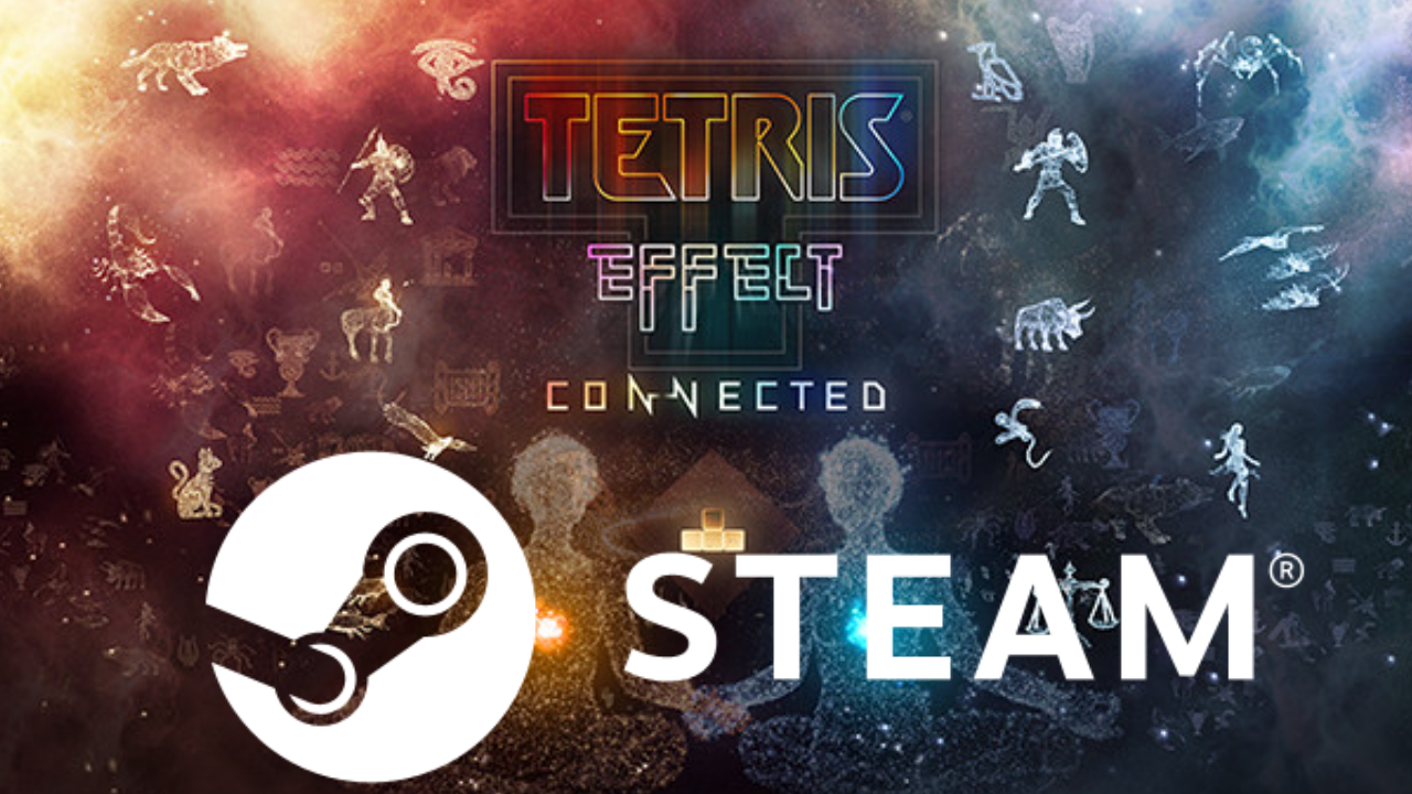 Стим коннект. Muse Radio Steam. Tetris Effect. Tetris Effect: connected. Tetris Effect logo.