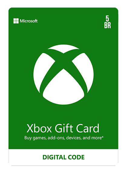 ⭐️ Xbox Live Gift Card 5 BR (Brazil) Xbox Live 5 BRL