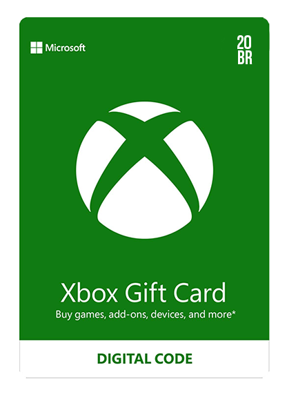 ⭐️ Xbox Live Gift Card 20 BR (Brazil) Xbox Live 20 BRL