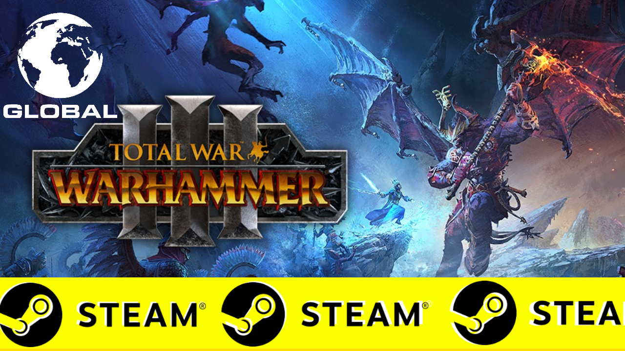 ⭐️ Total War WARHAMMER 3 + DLC STEAM (GLOBAL) +$BONUS