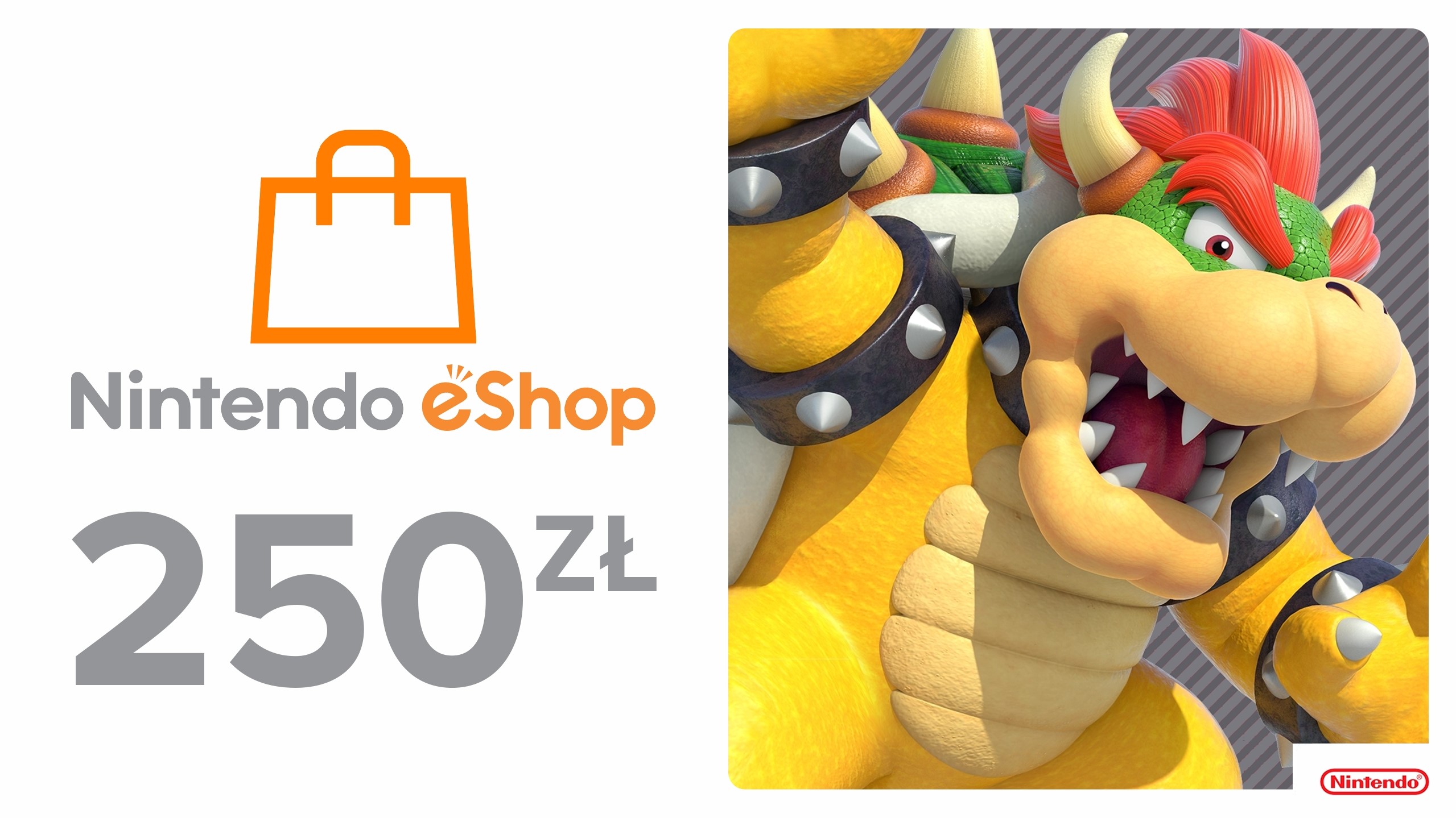 Gift Card GCMV Nintendo eshop cash R$ 250,00 Nintendo PT 1 UN