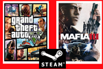 🚀GTA 5 + MAFIA 3 - STEAM (Region Free) (ГТА5+ МАФИЯ 3) - irongamers.ru