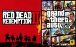 🎁 STEAM Red Dead Redemption 2 + GTA 5 V (STEAM)