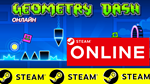 🔥 Geometry Dash - ОНЛАЙН STEAM (Region Free)