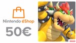 ⭐️ 50 EUR Nintendo eShop Gift Card (Официальный 🔑КЛЮЧ)