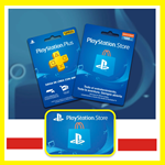 ⭐️🇵🇱 PlayStation карта оплаты Польша PSN Злотых PLN