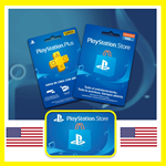 ⭐️🇺🇸 PlayStation карта оплаты США - PSN USA USD 🔑КОД - irongamers.ru