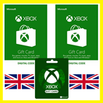 ⭐️ВСЕ КАРТЫ⭐🇬🇧Xbox Gift Card 5-100 GBP Великобритания