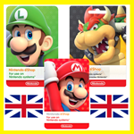 ⭐️ВСЕ КАРТЫ⭐🇬🇧Nintendo eShop Gift Card 15-150 GBP(UK)