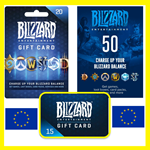 ⭐️ВСЕ КАРТЫ⭐🇪🇺Battle.net Gift Card 20-200 EUR(Европа) - irongamers.ru