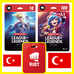 ⭐️ALL GIFT CARD⭐ 🇹🇷 LOL 200-55200 RP (Turkey) - irongamers.ru
