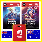 ⭐️ВСЕ КАРТЫ⭐🇦🇺League of Legends 10-150 AUD(Австралия) - irongamers.ru