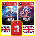 ⭐️ ВСЕ КАРТЫ⭐🇬🇧 League of Legends 10-108 GBP (UK)