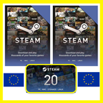 **СТИМ КАРТЫ*** EURO STEAM ЕВРО КОД ЕВРОПА ПОПОЛНЕНИЯ