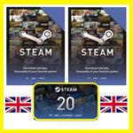 ⭐️СТИМ КАРТЫ⭐🇬🇧 STEAM GIFT КОД GBP ВЕЛИКОБРИТАНИЯ - irongamers.ru