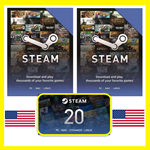 ⭐️GIFT CODE⭐🇺🇸 STEAM GIFT CARD USA WALLET USD БАЛАНС - irongamers.ru